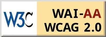 WCAG 2.1 Level AA Conformance badge