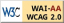 WCAG 2.1 Level AA Conformance badge